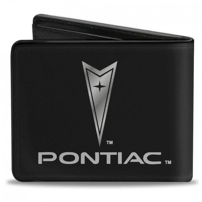 LOMPAKKO - Pontiac Black Silver Logo CENTERED