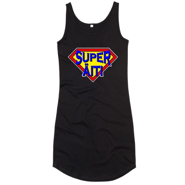 YÖPAITA MUSTA - SUPER ÄITI (1338)