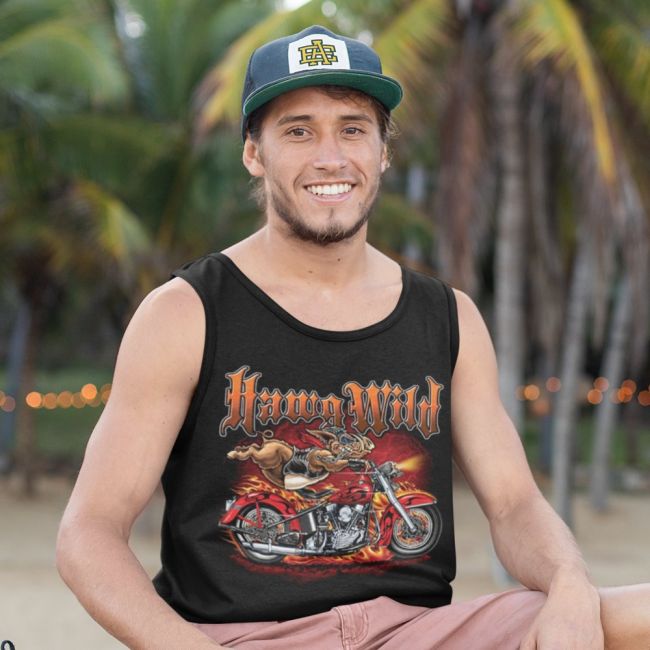 HIHATON PAITA MUSTA - HAWG WILD BIKE (784)