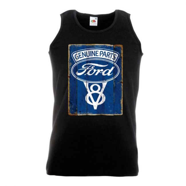 HIHATON PAITA - FORD GENUINE PARTS V8 LOGO VINTAGE SIGN (989A)