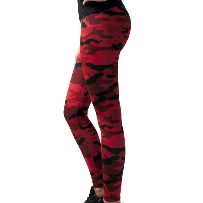 LEGGINSIT - RED CAMO - URBAN CLASSICS