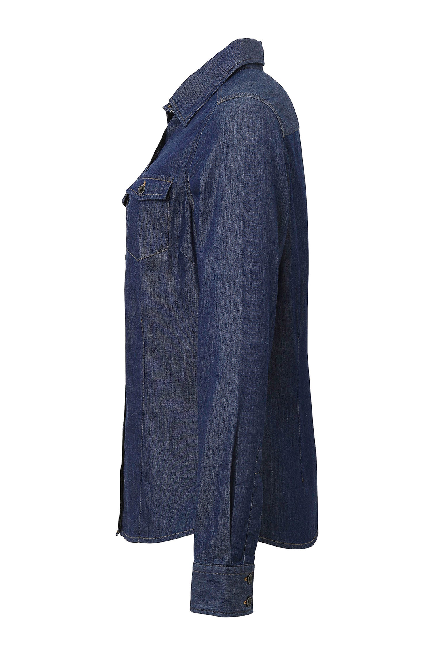 NAISTEN DENIM KAULUSPAITA