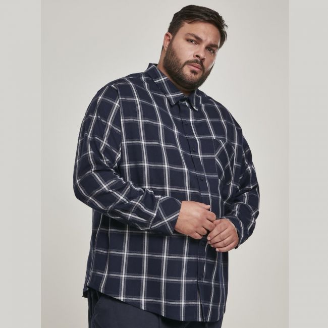 KAULUSPAITA - Basic Check Shirt - URBAN CLASSICS