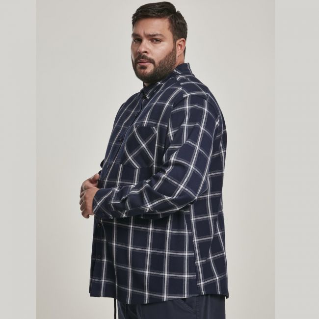 KAULUSPAITA - Basic Check Shirt - URBAN CLASSICS