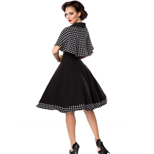 KELLOMEKKO - Swing-Kleid mit Cape (17)