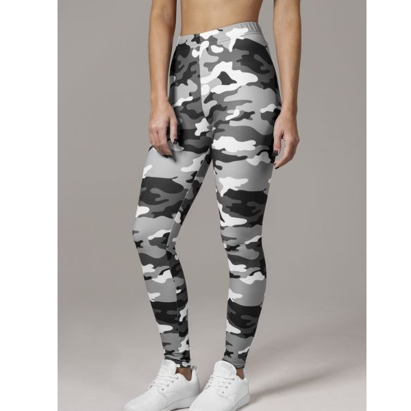 LEGGINSIT - SNOW CAMO - URBAN CLASSICS