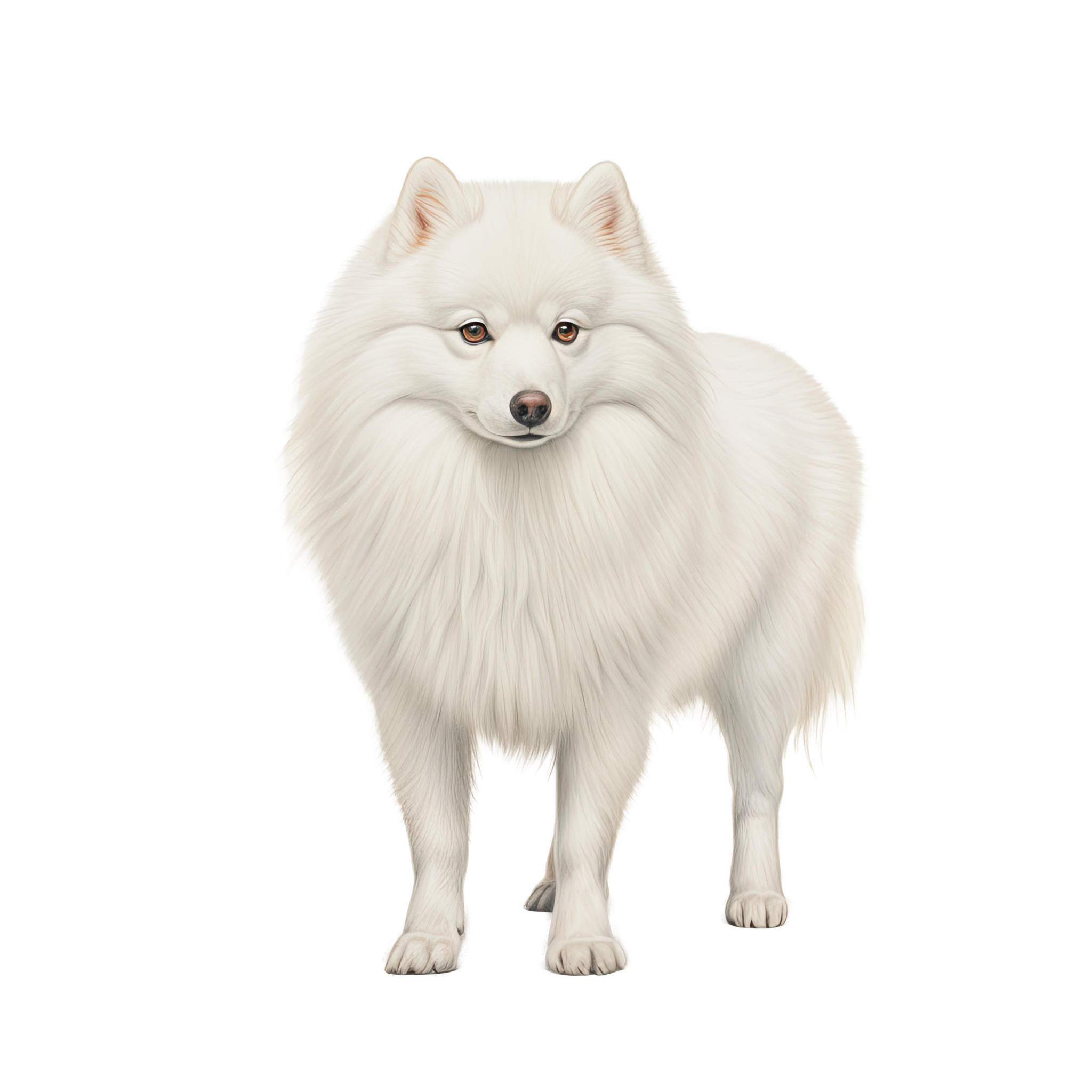 American Eskimo Dog / Amerikaneskimokoira DogBreeds 001
