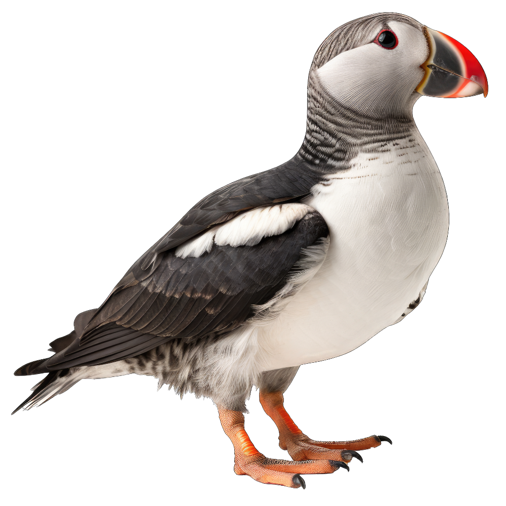 Atlantic puffin bird 1- paitakuva