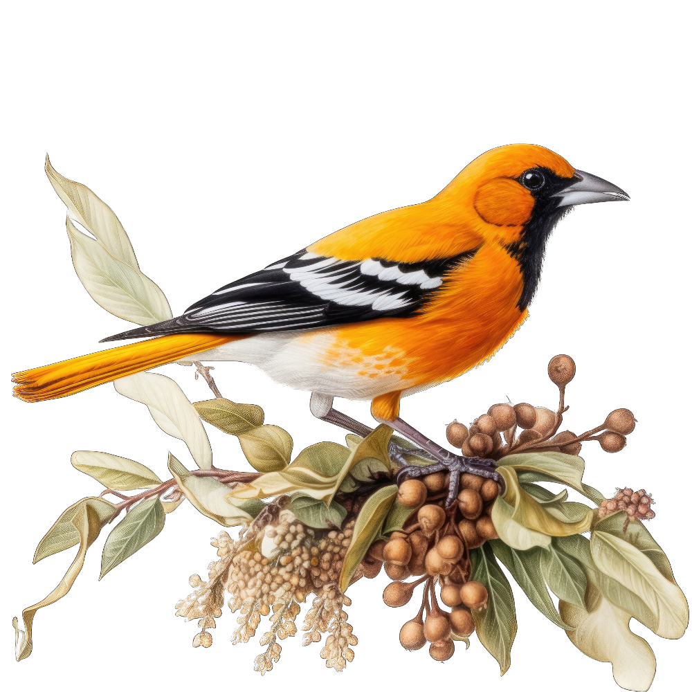 Audubons oriole bird 1- paitakuva