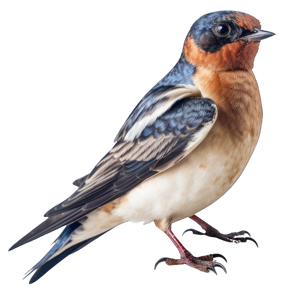 Barn swallow bird 1- paitakuva