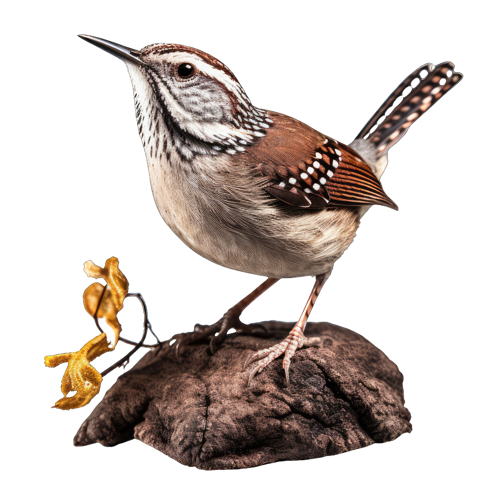 Bewicks wren bird 1- paitakuva