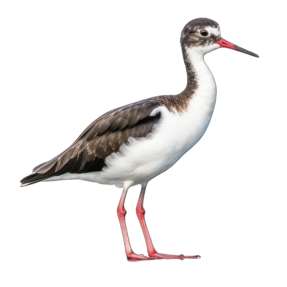 Black-necked stilt bird 1- paitakuva
