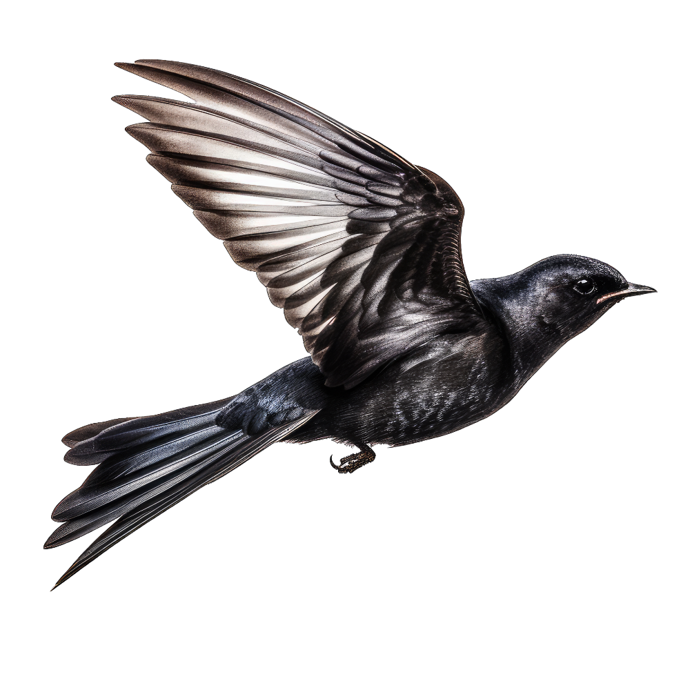 Black swift bird 1- paitakuva