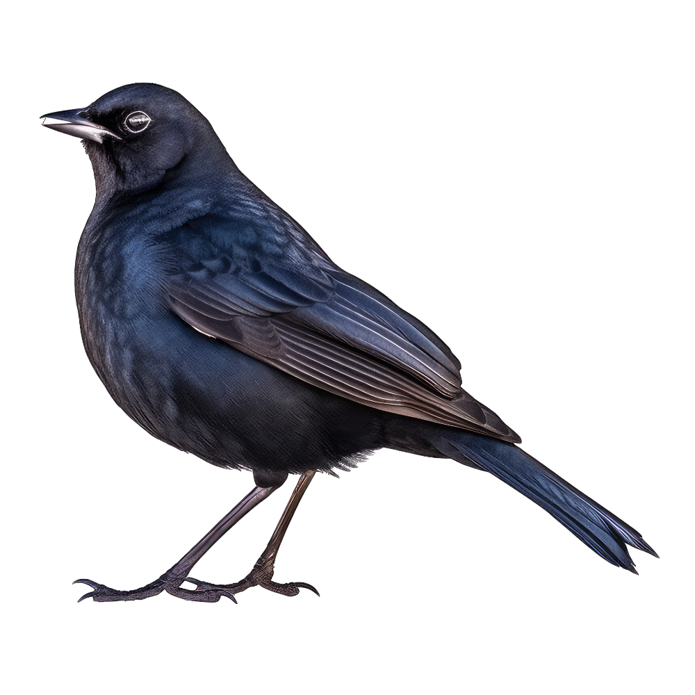 Brewers blackbird bird 1- paitakuva