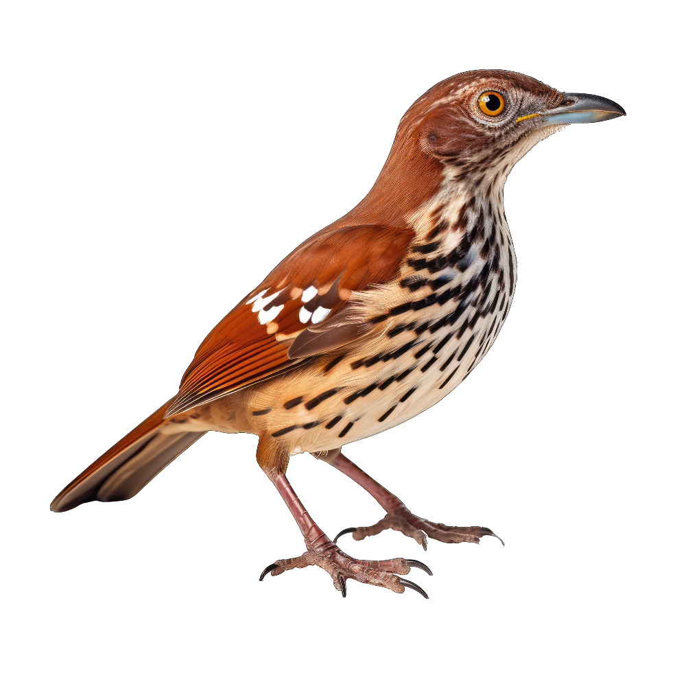 Brown thrasher bird 1- paitakuva