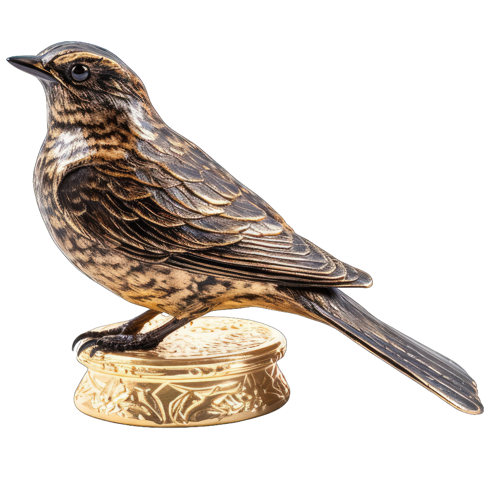 Buff-collared nightjar bird 1- paitakuva