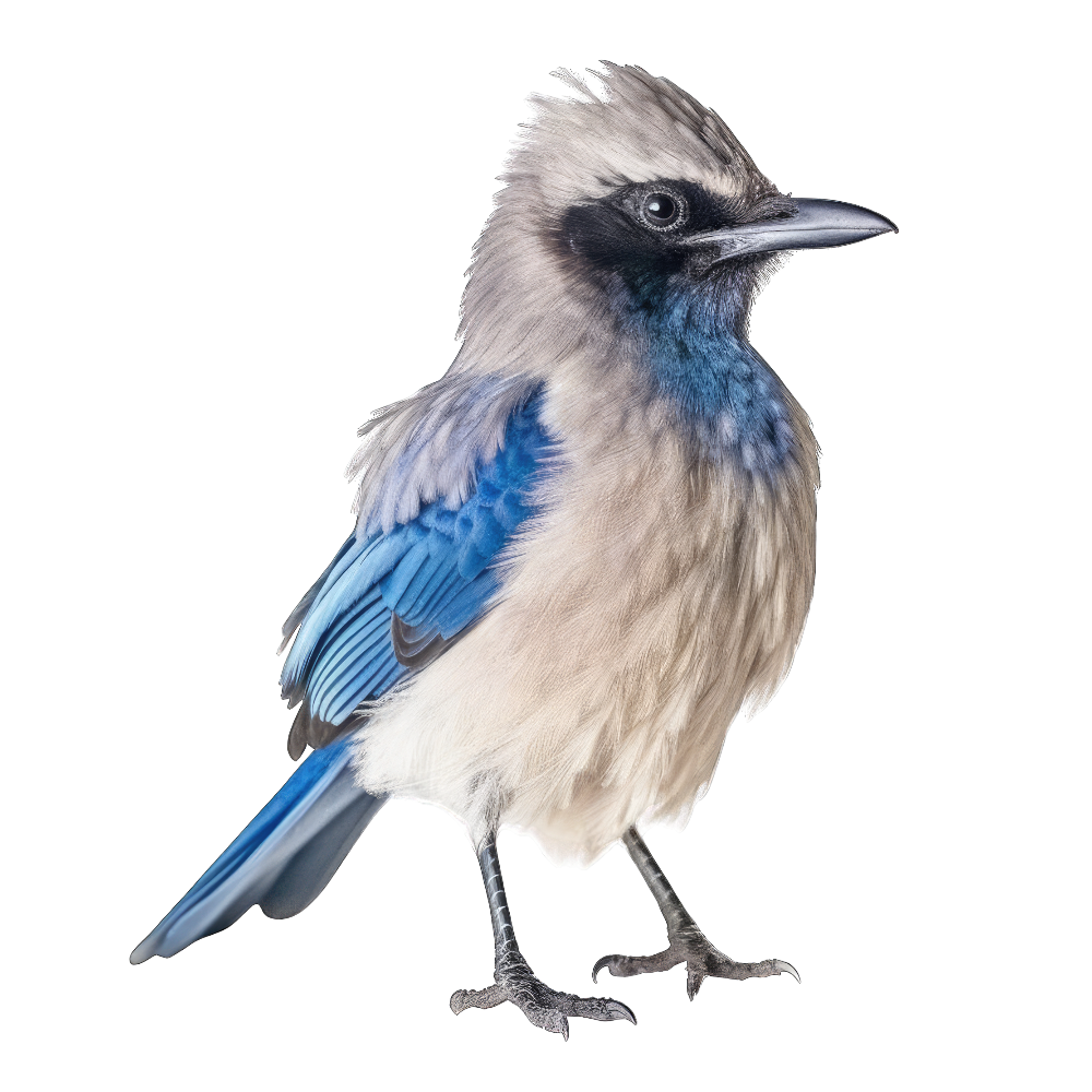 California scrub-jay bird 1- paitakuva