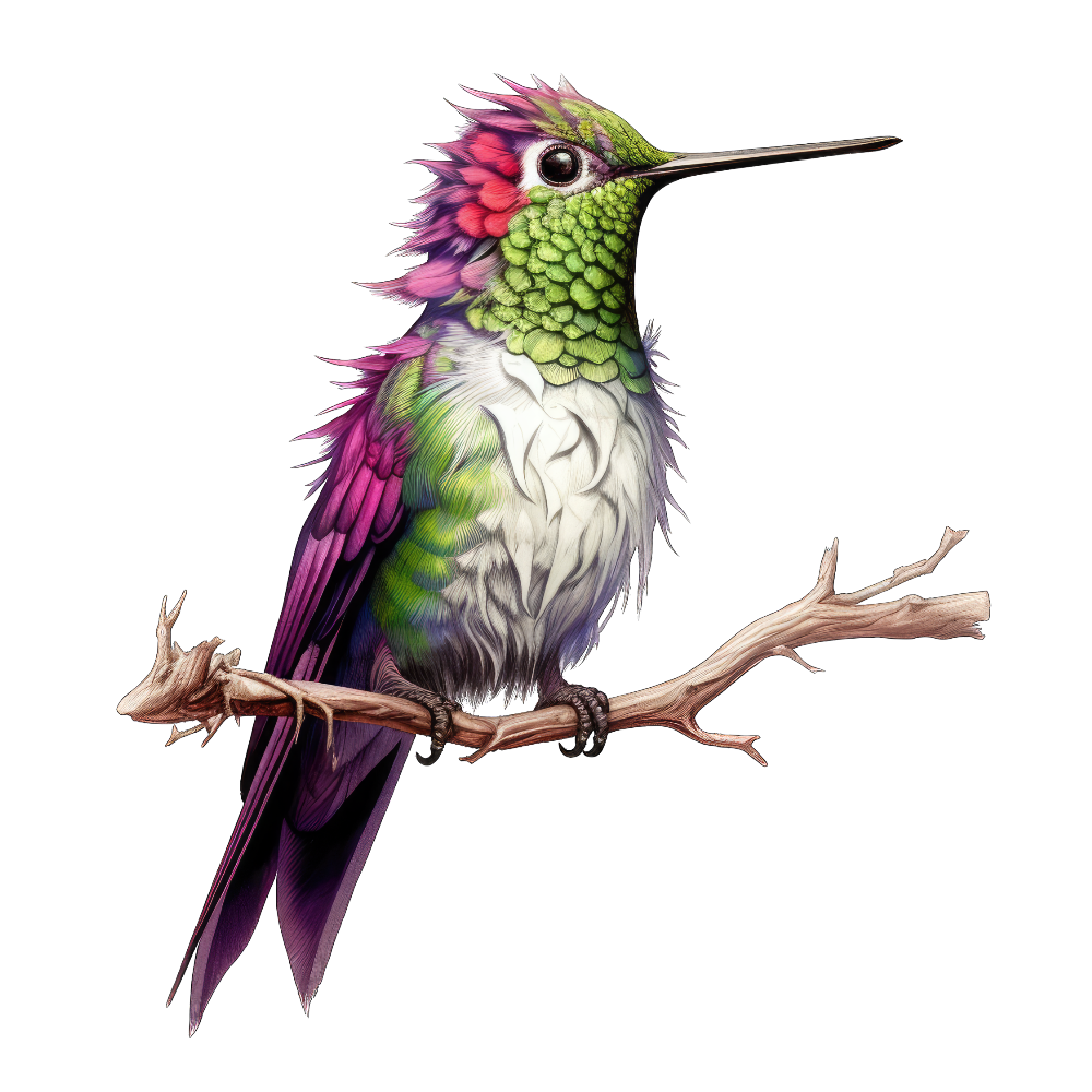 Calliope hummingbird bird 1- paitakuva