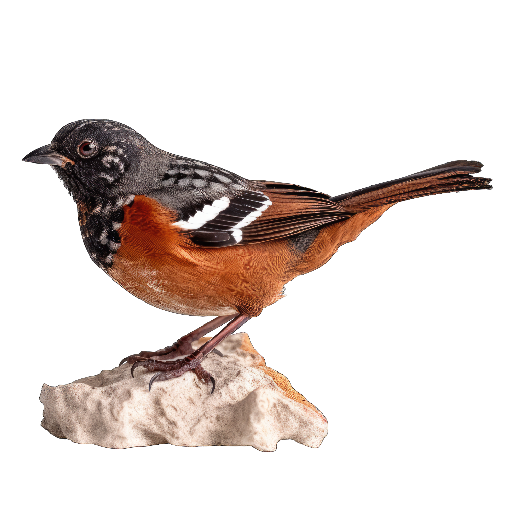 Canyon towhee bird 1- paitakuva