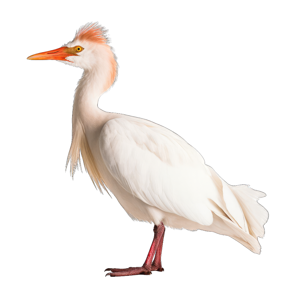 Cattle egret bird 1- paitakuva