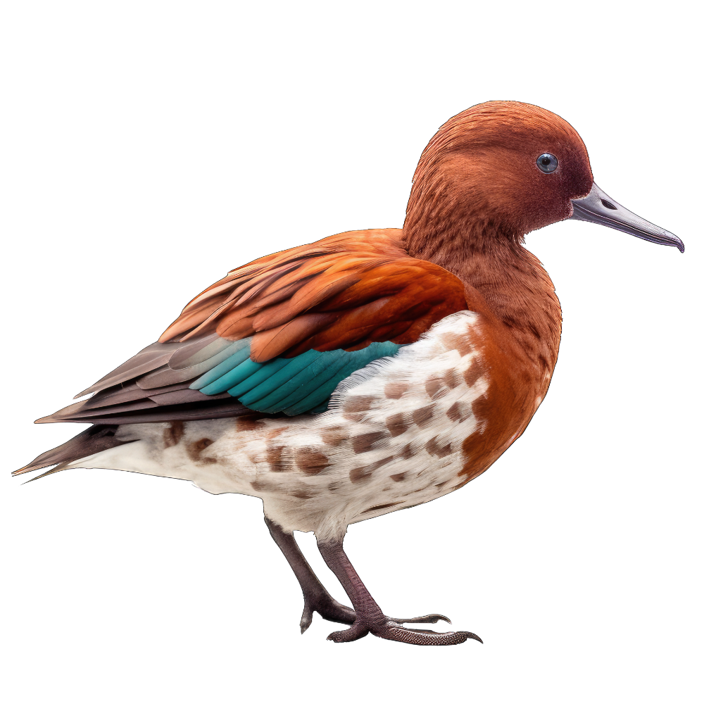 Cinnamon teal bird 1- paitakuva