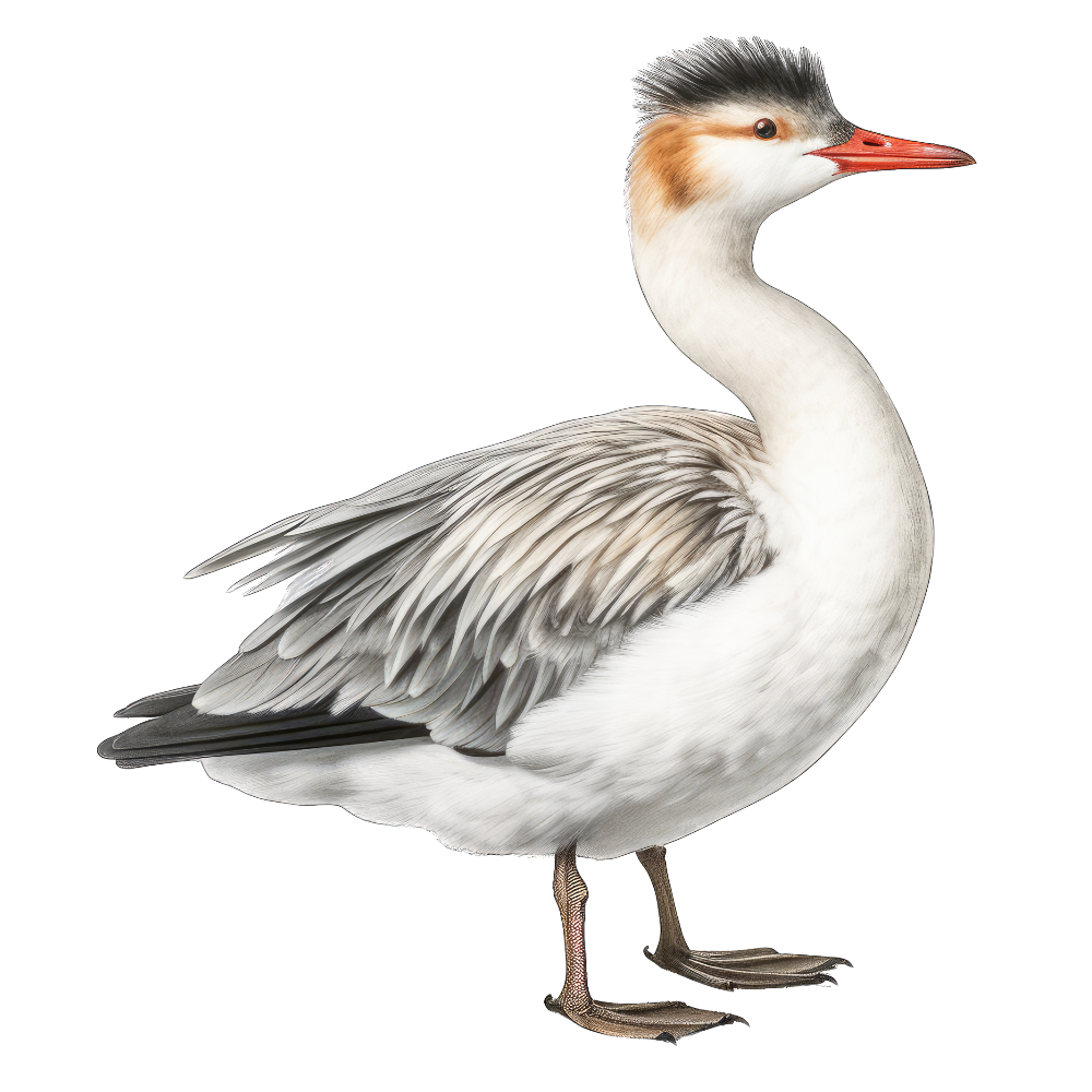 Clarks grebe bird 1- paitakuva