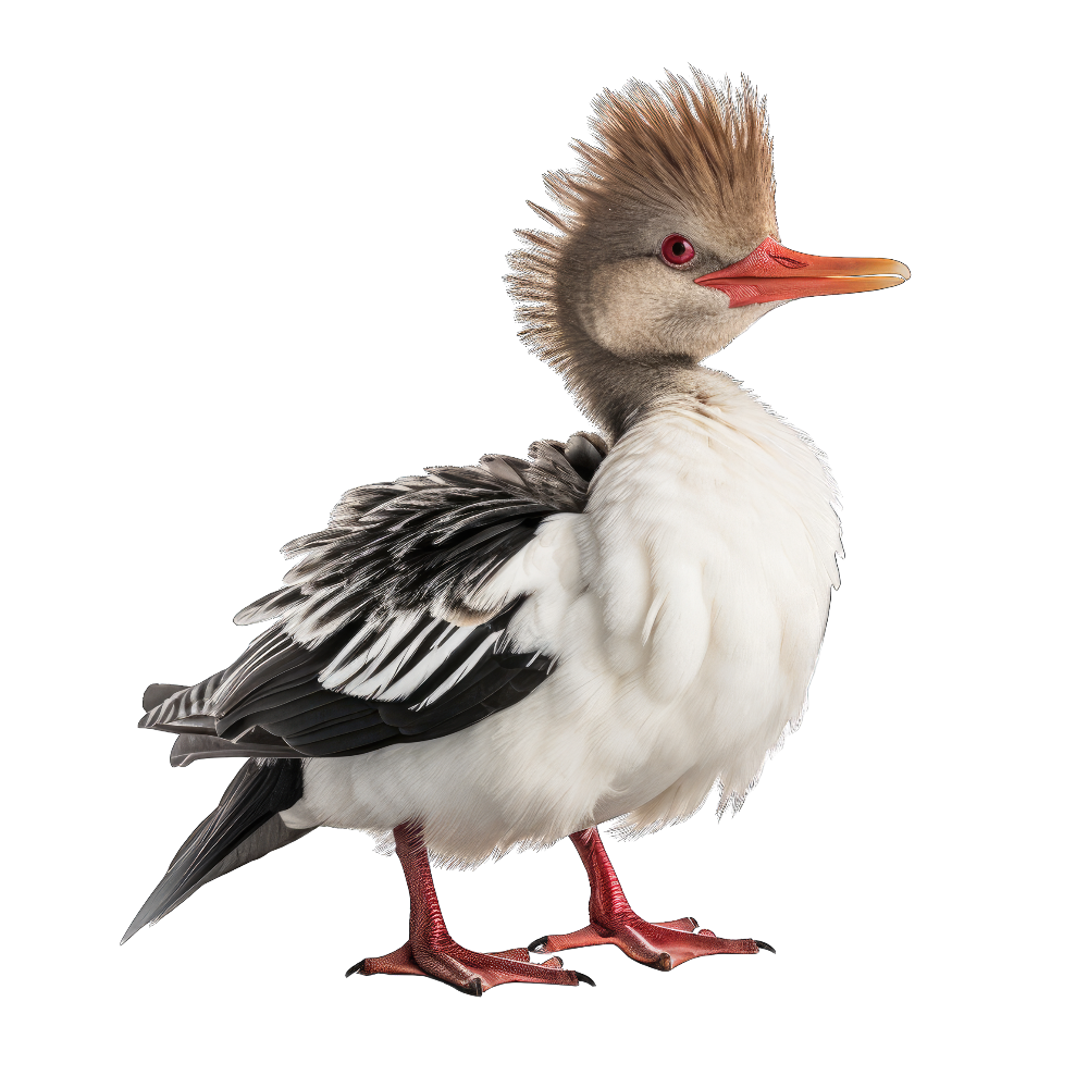 Common merganser bird 1- paitakuva