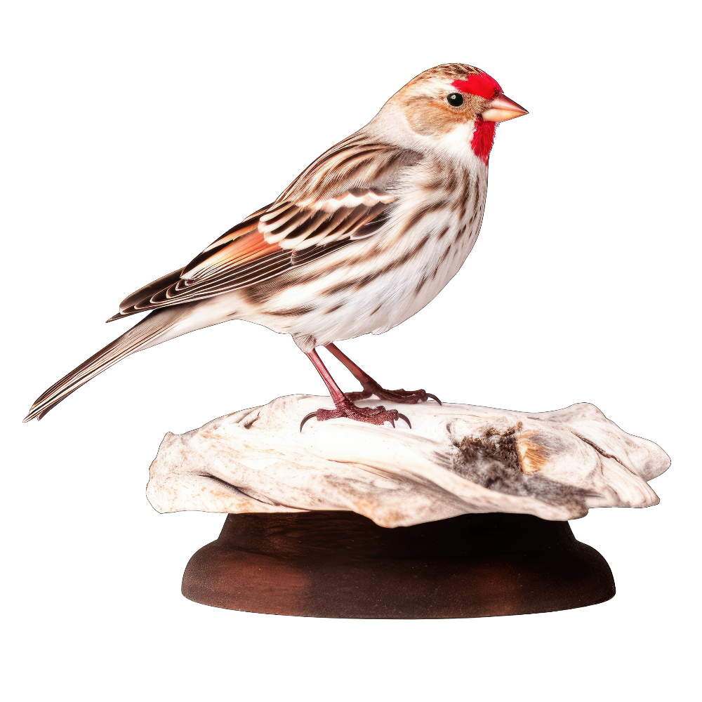Common redpoll bird 1- paitakuva