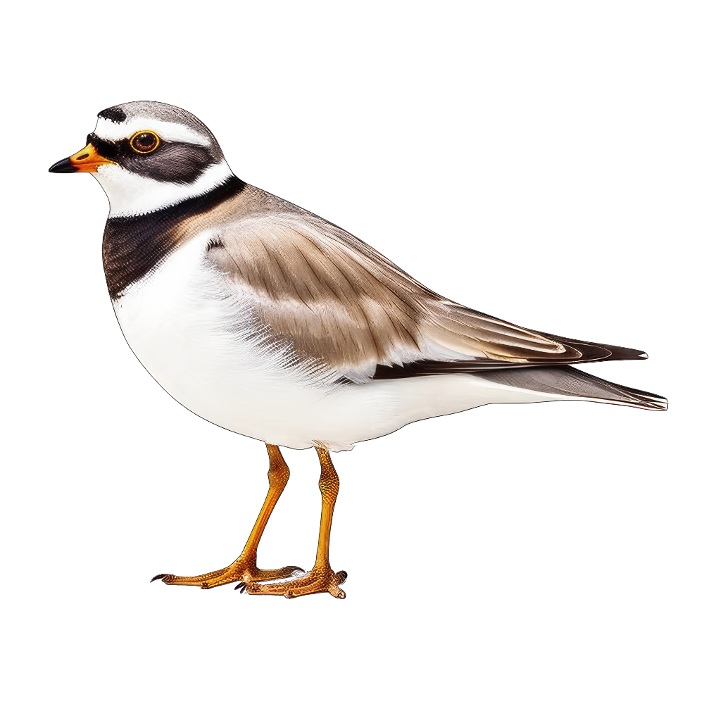 Common ringed plover bird 1- paitakuva