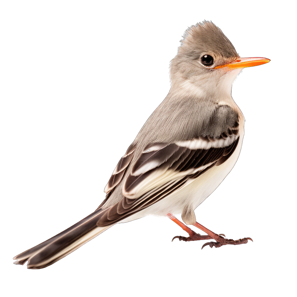 Cuban pewee bird 1- paitakuva