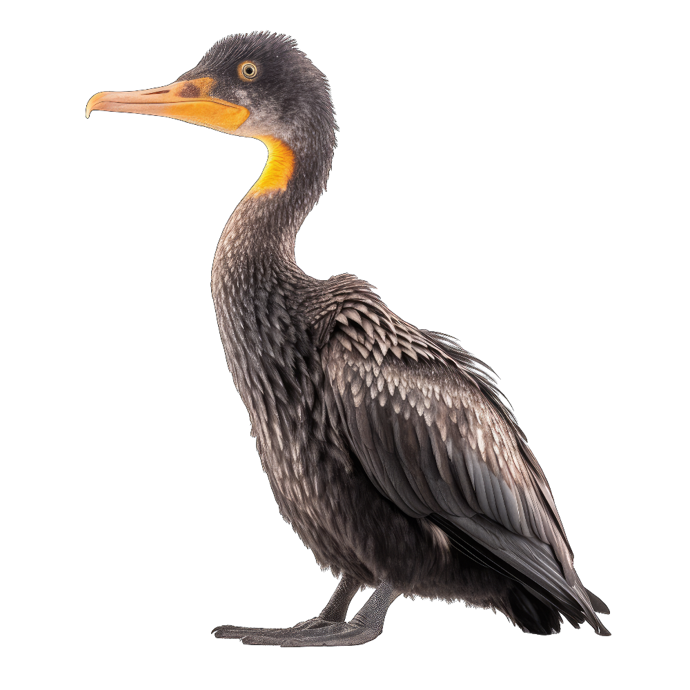 Double-crested cormorant bird 1- paitakuva