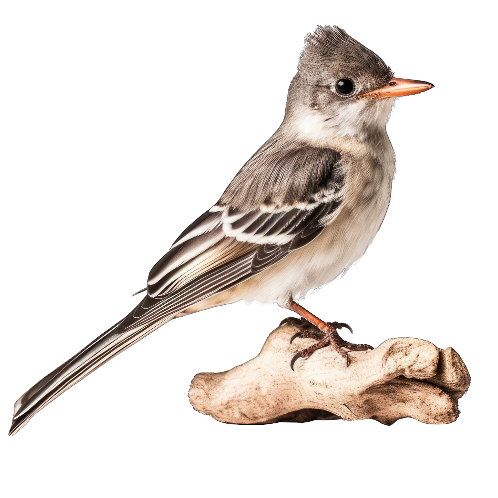 Eastern wood-pewee bird 1- paitakuva