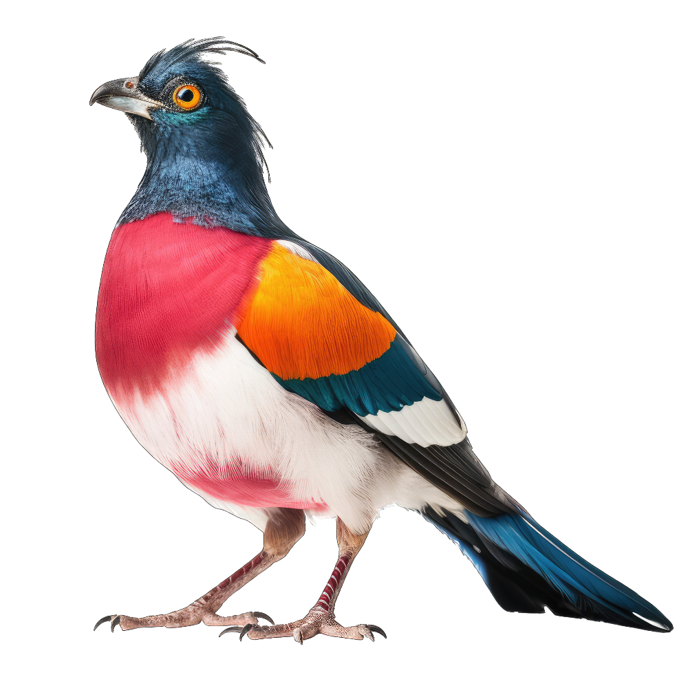 Elegant trogon bird 1- paitakuva