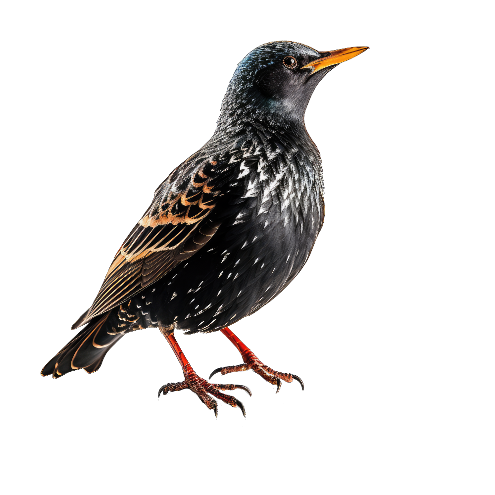 European starling bird 1- paitakuva