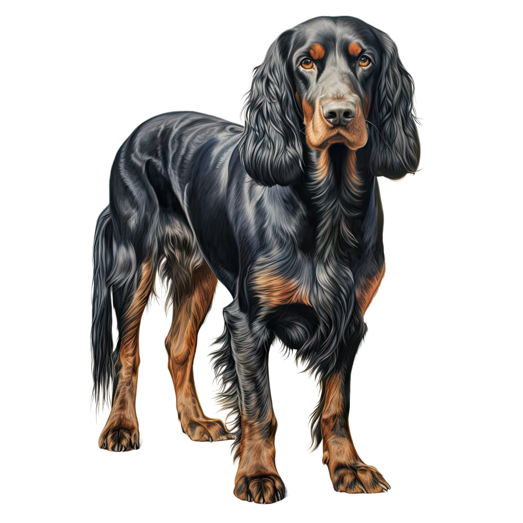 Gordon Setter / Gordoninsetteri DogBreeds 004