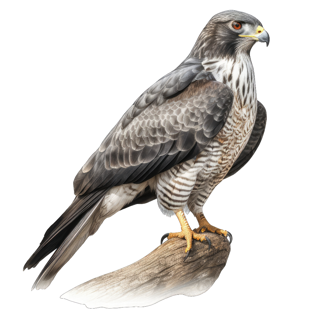 Gray hawk bird 1- paitakuva