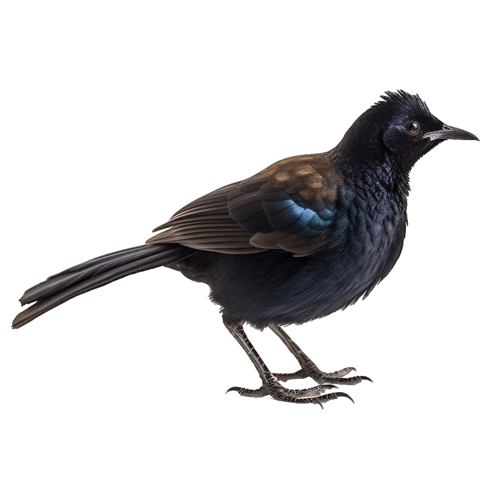 Great-tailed grackle bird 1- paitakuva