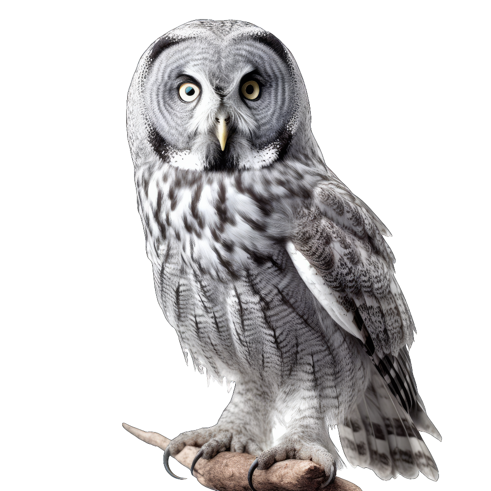 Great gray owl bird 1- paitakuva