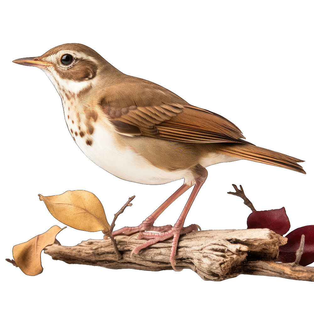 Hermit thrush bird 1- paitakuva