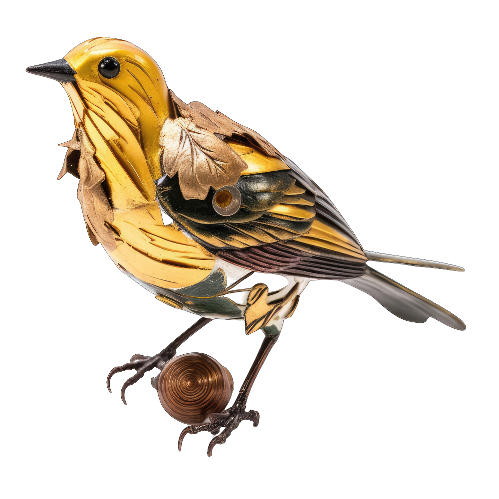 Hermit warbler bird 1- paitakuva