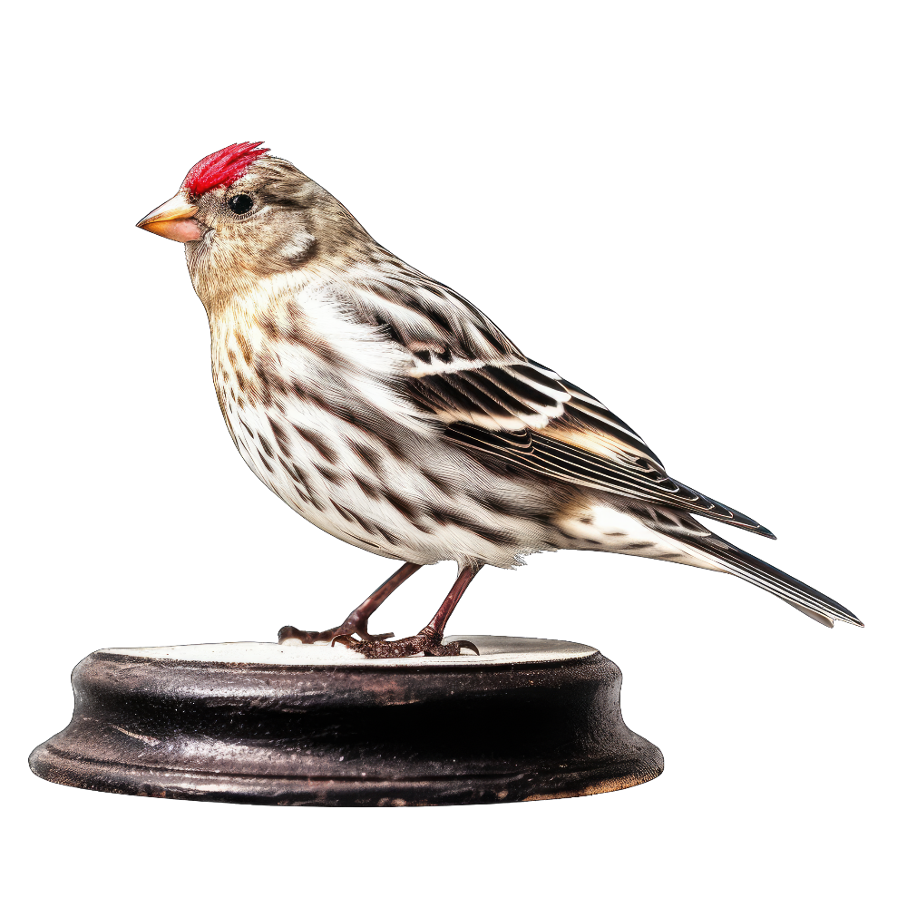 Hoary redpoll bird 1- paitakuva
