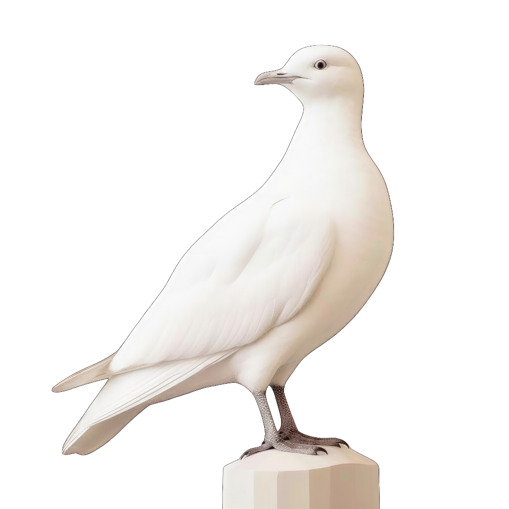 Ivory gull bird 2- paitakuva