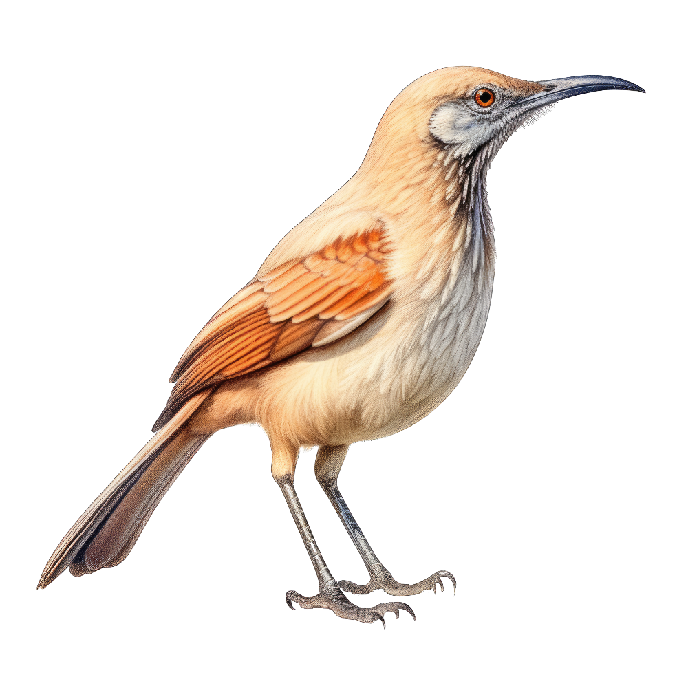 Lecontes thrasher bird 1- paitakuva