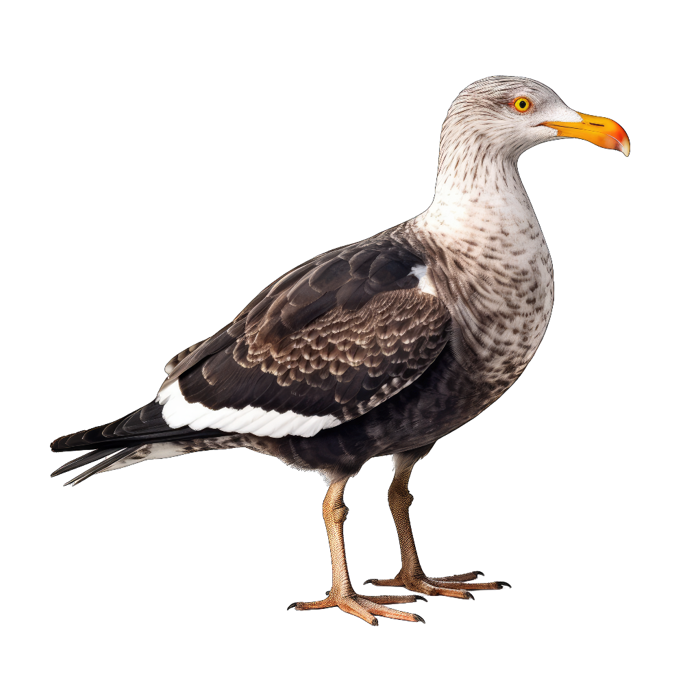 Lesser black-backed gull bird 1- paitakuva