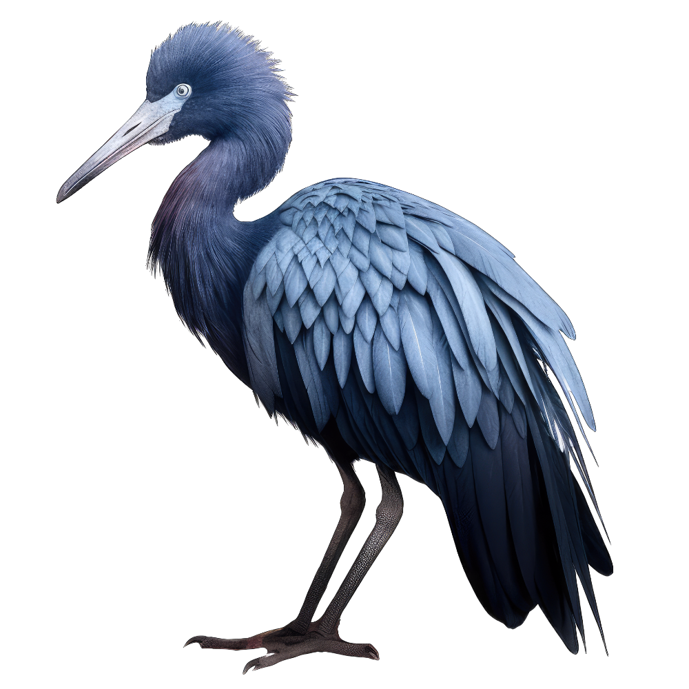 Little blue heron bird 1- paitakuva