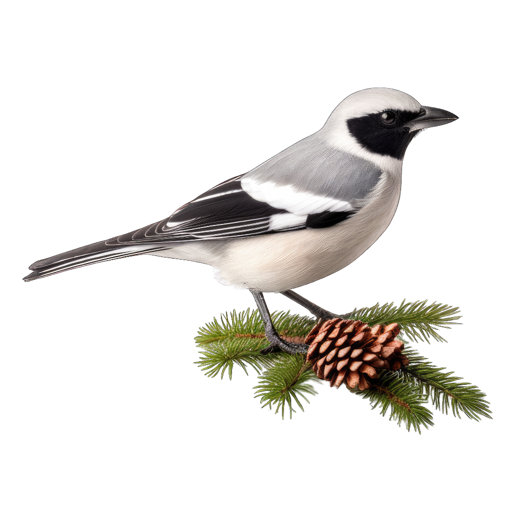 Loggerhead shrike bird 1- paitakuva