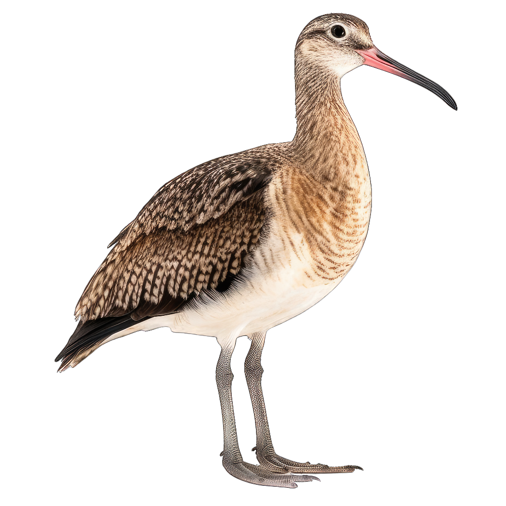 Long-billed curlew bird 1- paitakuva