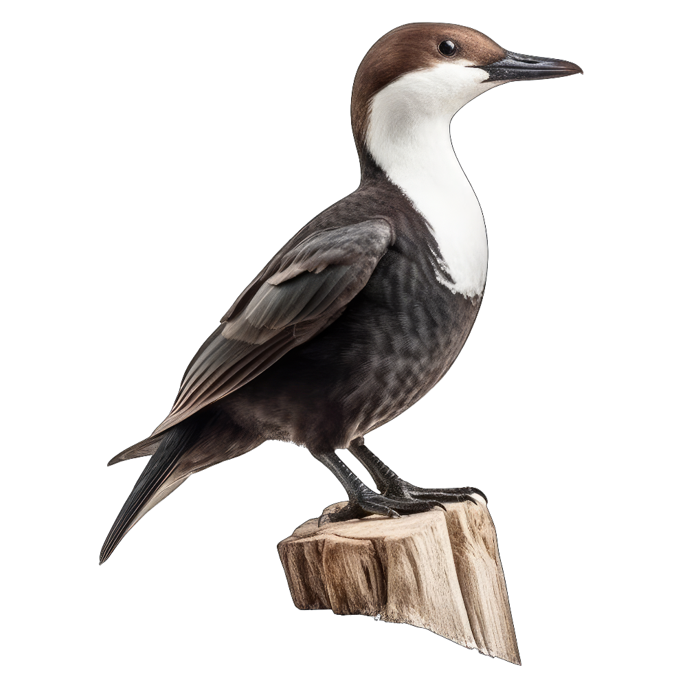 Long-billed murrelet bird 1- paitakuva