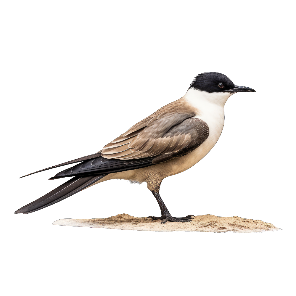 Long-tailed jaeger bird 1- paitakuva