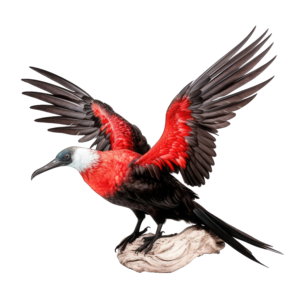 Magnificent frigatebird bird 1 - paitakuva